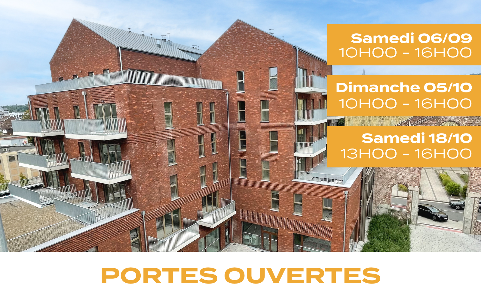 Portes ouvertes en septembre et octobre